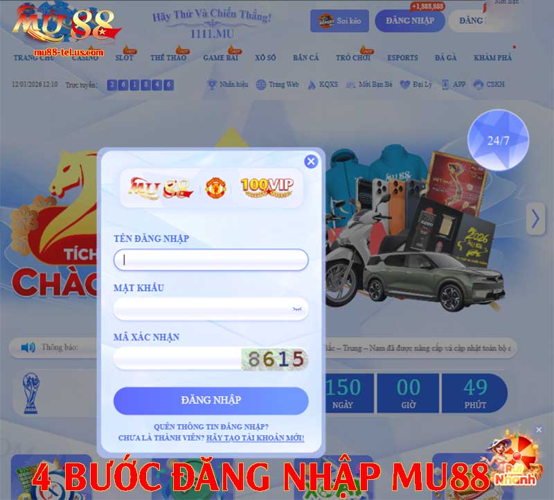 4 bước đăng nhập nhà cái này nhanh chóng